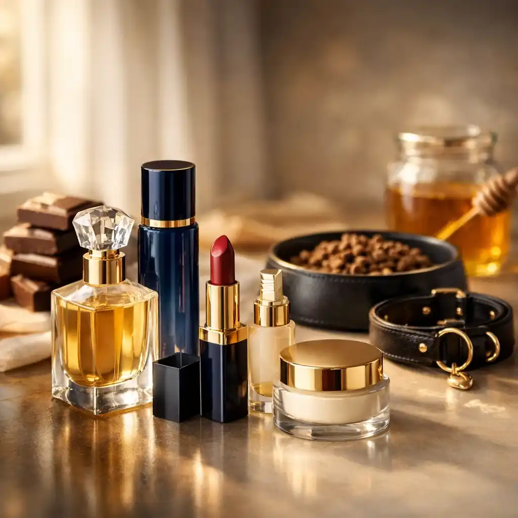 Luxus Kosmetik und Parfum Kollektion
